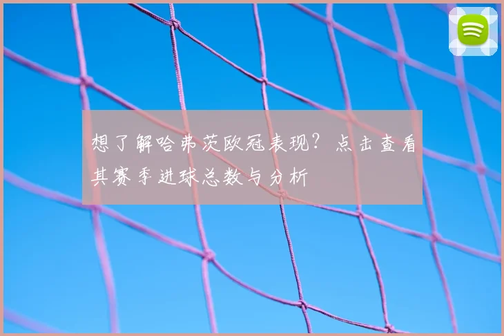 想了解哈弗茨欧冠表现？点击查看其赛季进球总数与分析